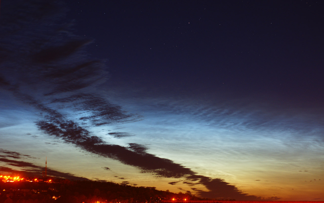 Noctilucent Clouds over Larne
