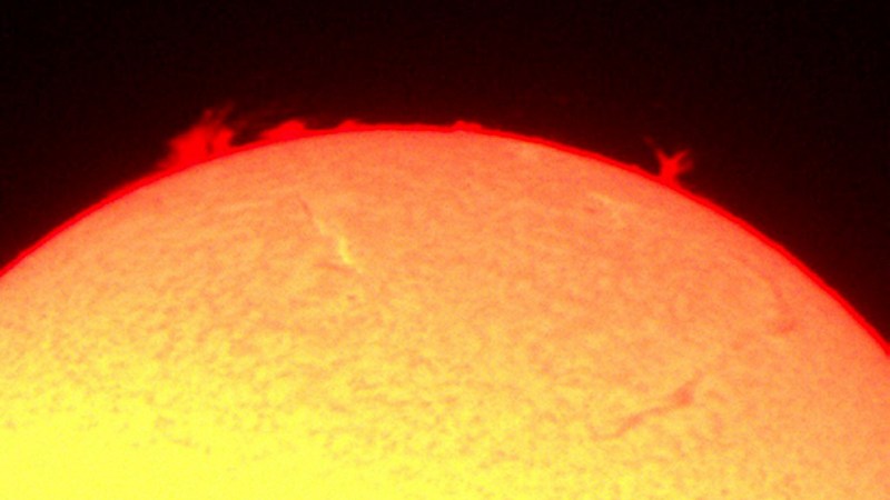 Sun in Hydrogen Alpha light